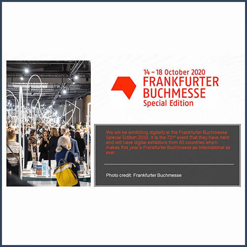 Blog Post image for the Frankfurt Bookfair 2020