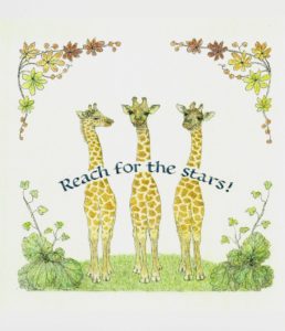 Illustration of Giraffes