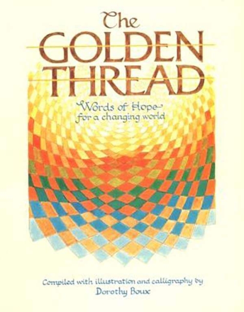 Cover for The Golden Thread by Dorothy Boux - Shepheard Walwyn Publishers