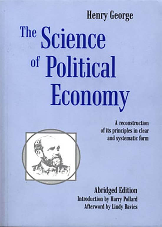 Cover for The Science of Political Economy by Henry George - Shepheard Walwyn Publishers