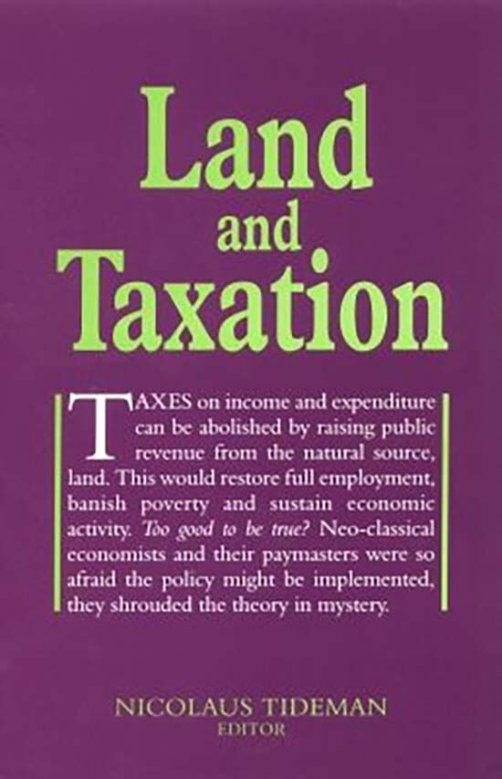 Cover for Land and Taxation - 1st Edition - Shepheard Walwyn Publishers