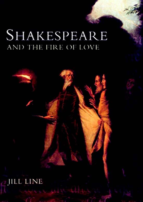 Cover for the book Shakespeare and the Fire of Love by Jill Line